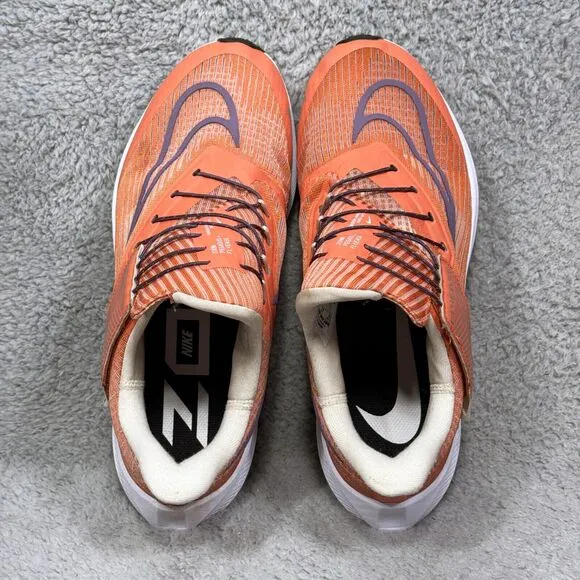 Nike Air Zoom Pegasus FlyEase Womens Size 11 Running Shoes Orange