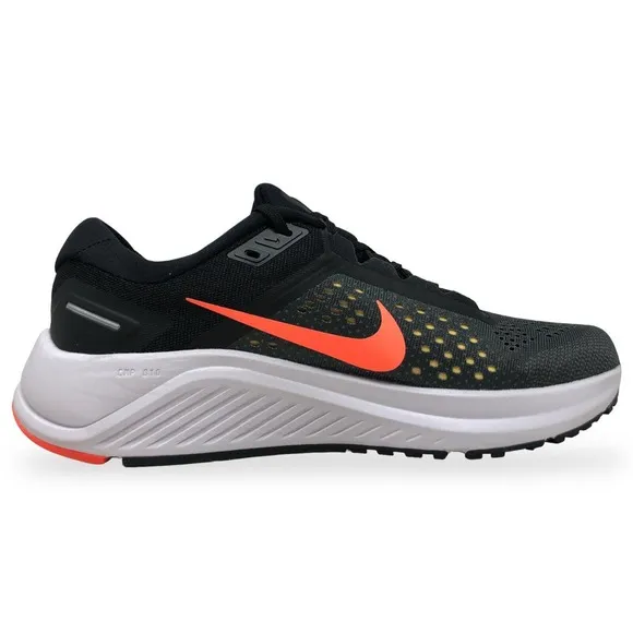 Nike Air Zoom Structure 23 Mens Running Shoes Grey/Mango-White CZ6720 006 (NEW)