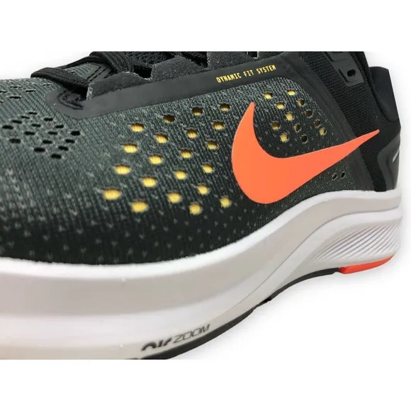 Nike Air Zoom Structure 23 Mens Running Shoes Grey/Mango-White CZ6720 006 (NEW)