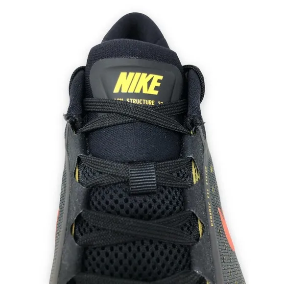 Nike Air Zoom Structure 23 Mens Running Shoes Grey/Mango-White CZ6720 006 (NEW)