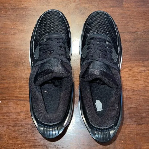Nike Air Max 90 Flyease GS Black White Shoes