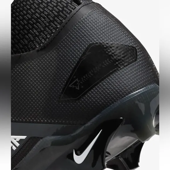 Nike Alpha Menace Elite 3 Men's Football Cleats Shoes Size 11.5 Black CT6648-010