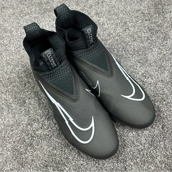 Nike Alpha Menace Elite 3 Men's Football Cleats Shoes Size 11.5 Black CT6648-010