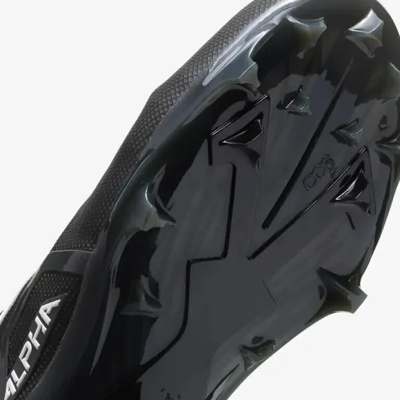 Nike Alpha Menace Elite 3 Men's Football Cleats Shoes Size 11.5 Black CT6648-010