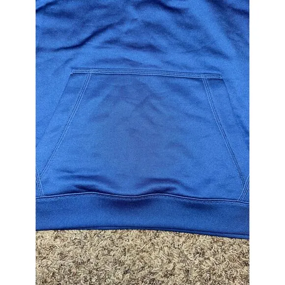 Nike Big Kids (Boy’s) Dri-Fit FC Libero Football Blue Hooded Sweatshirt
