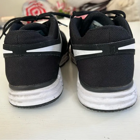 Nike Black w/White Check Lunar Fingertrap Trainer Form Fit Shoes