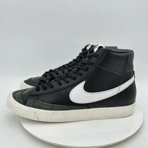 Nike Blazer Mid Top 77 Men Size 13 BQ6806-002 Black White Training Shoes