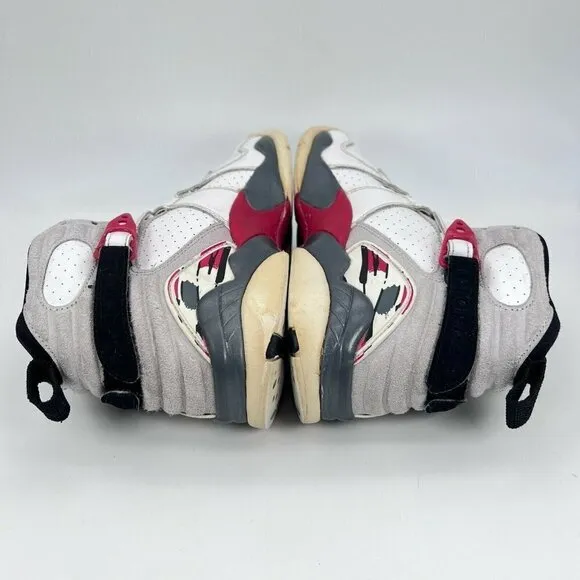 Nike Boys Air Jordan VIII 8 Retro 305368-103 White Sneaker Shoes Size 6Y