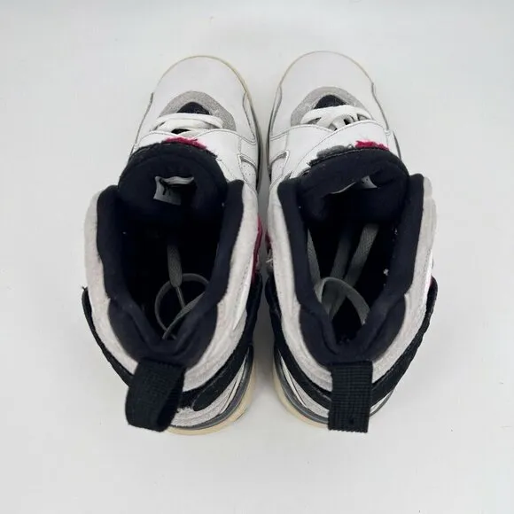 Nike Boys Air Jordan VIII 8 Retro 305368-103 White Sneaker Shoes Size 6Y
