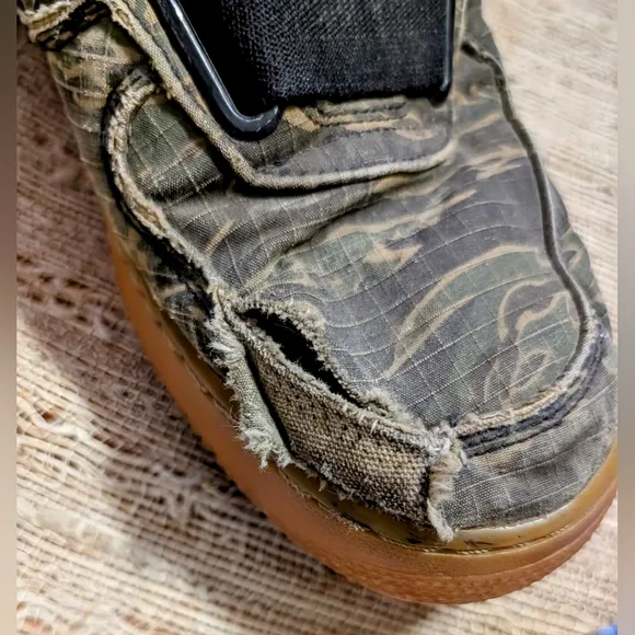 Nike Carhartt WIP x Air Force 1 Utility Premium Low Camo Shoes READ