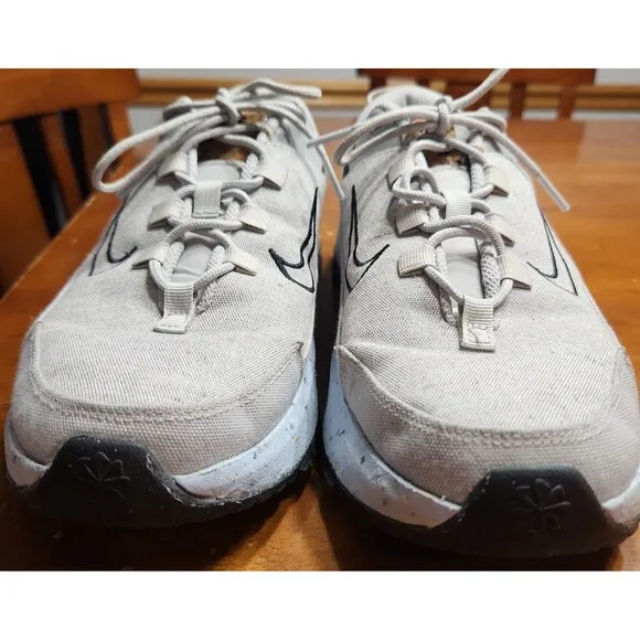 Nike Crater Remixa Shoes Sneakers Gray Fog/Black/Blue DA1468-001 Women 8.5 Men 7