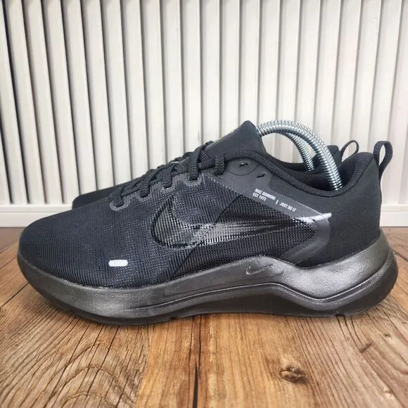 Nike Downshifter 12 DM0919-002 Men Sz 8 4E Wide Black Running Sneakers Shoes NEW