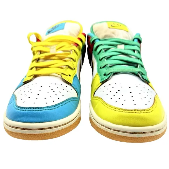 Nike Dunk Low Free 99 GS Womens 8 CZ2496-100 Sports Performance Basketball Color
