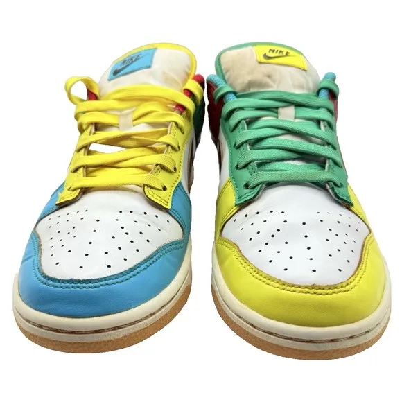 Nike Dunk Low Free 99 GS Womens 8 CZ2496-100 Sports Performance Basketball Color