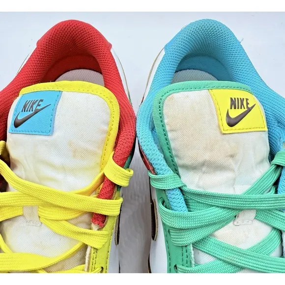 Nike Dunk Low Free 99 GS Womens 8 CZ2496-100 Sports Performance Basketball Color