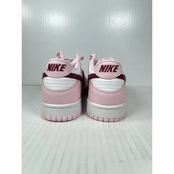 Nike Dunk Low Pink Foam Red White GS Sz 5.5Y/7W CW1590-601 IN HAND READY TO SHIP