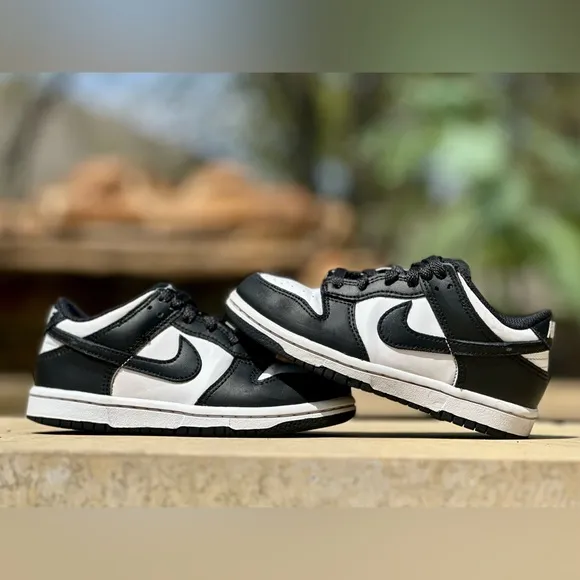 Nike Dunk Low Retro White &amp; Black Panda - Size 11C (CW1588-100)