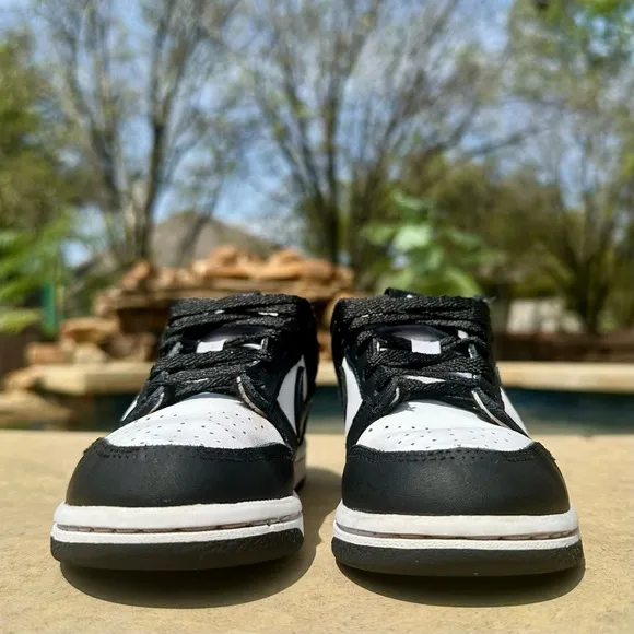 Nike Dunk Low Retro White &amp; Black Panda - Size 11C (CW1588-100)