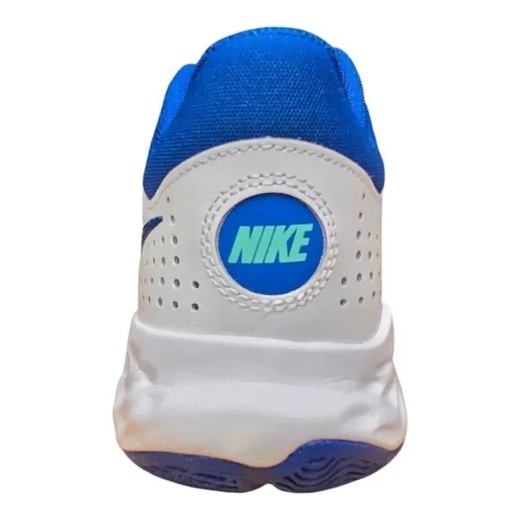 NIKE FLY BY MID 3 Basketball Shoes White Blue Sneakers DD9311-102 Mens Size 13