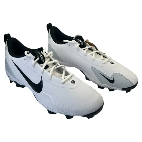 Nike Force Trout 9 Keystone Black &amp; White Men Baseball Shoe FB9728-600 Size 12