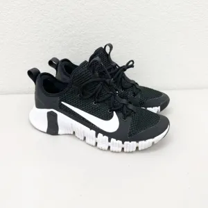 Nike Free Metcon 3 Black White Training Sneakers Shoes CJ0861-010 Mens size 10