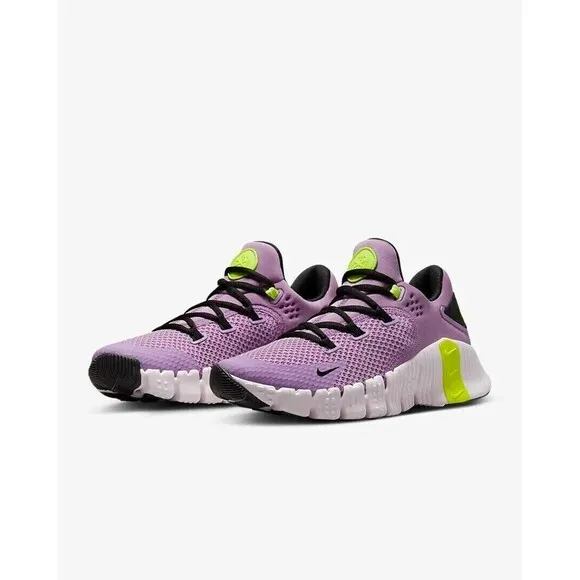 Nike Free Metcon 4 Fuchsia Volt Training Shoes CZ0596-501 Womens Size 6.5 New