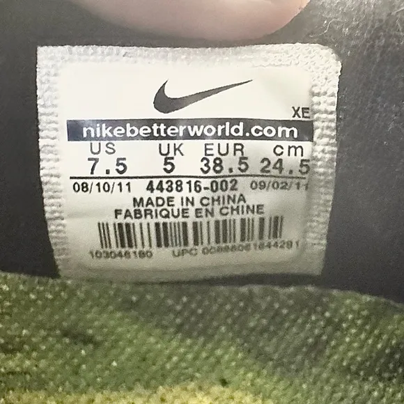 Nike Free Run 2 Black Women’s Running Shoes Sneakers