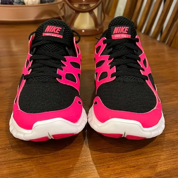 Nike Free Run  2 shoes sneakers 443816 019 new black Women’s Size 6.5
