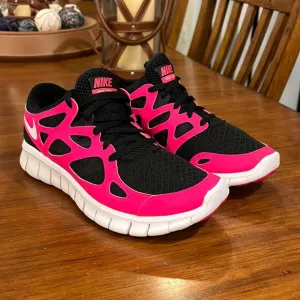 Nike Free Run  2 shoes sneakers 443816 019 new black Women’s Size 6.5