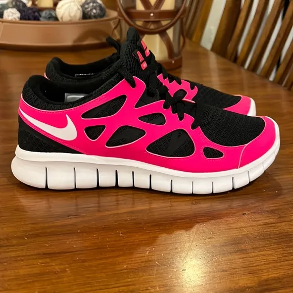 Nike Free Run  2 shoes sneakers 443816 019 new black Women’s Size 6.5
