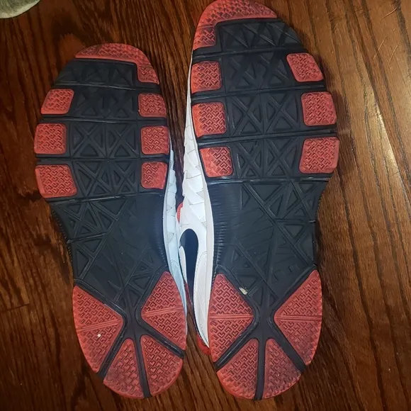 Nike Free Trainer White Black Red gym training athletic sneakers shoes 11.5