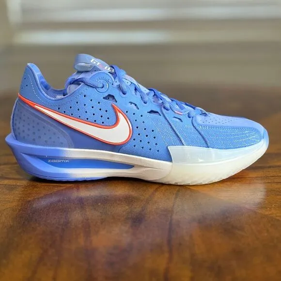 Nike GT Cut 3 Air ZoomX UNC Royal Pulse White Basketball Shoes 11 SE DV2913-403