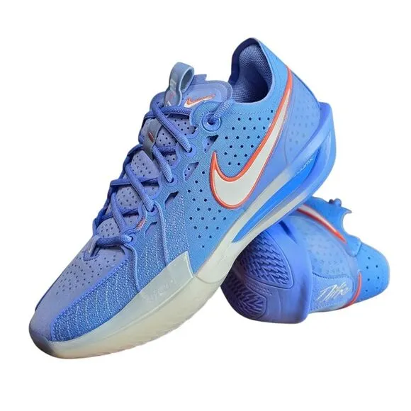 Nike GT Cut 3 Air ZoomX UNC Royal Pulse White Basketball Shoes 11 SE DV2913-403