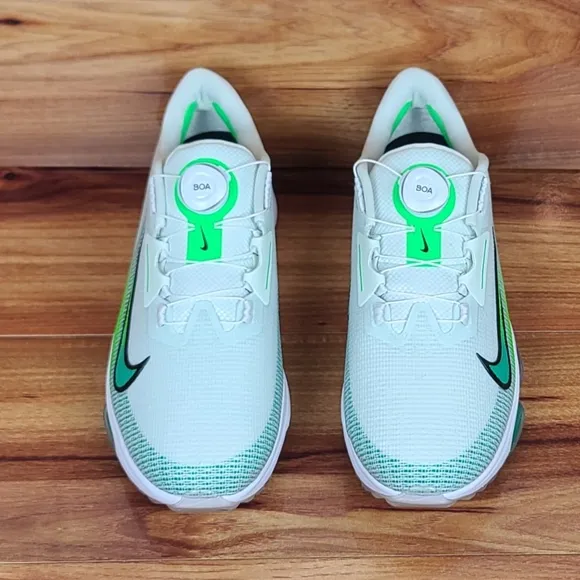 Nike Infinity Tour BOA 2 Golf Wide Shoes 'Barely Green' FN6730-300 Mens Size 9 W