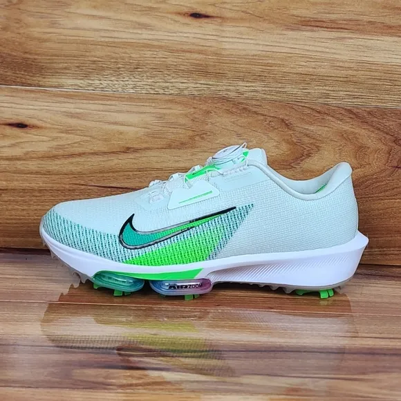 Nike Infinity Tour BOA 2 Golf Wide Shoes 'Barely Green' FN6730-300 Mens Size 9 W