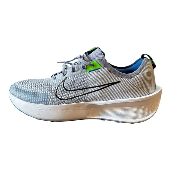 Nike Interact Run [FD2291-401] Men Running Shoes Ashen Slate/Black ~ Sz. 15
