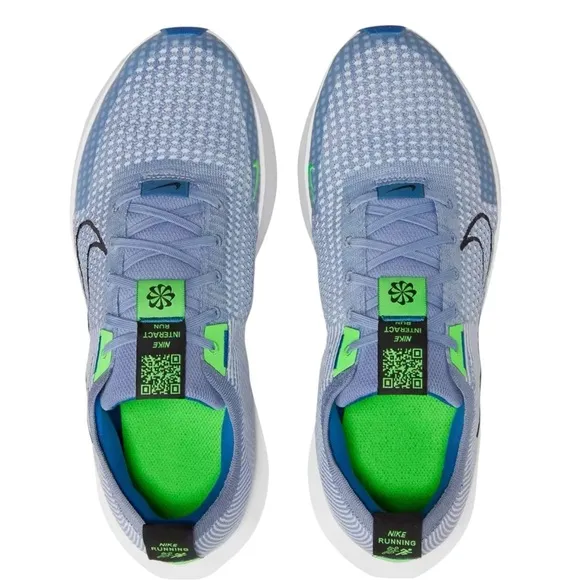 Nike Interact Run [FD2291-401] Men Running Shoes Ashen Slate/Black ~ Sz. 15
