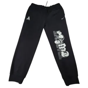 Nike Ja Morant Basketball Fleece Sweatpants XL (36x29.5) FZ1043-010 Black White