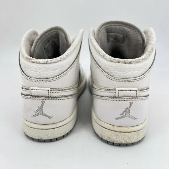 Nike Jordan 1 Phat White Wolf Grey Youth Sneaker Shoes 364772 102 Size 3 Y
