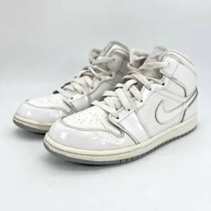 Nike Jordan 1 Phat White Wolf Grey Youth Sneaker Shoes 364772 102 Size 3 Y