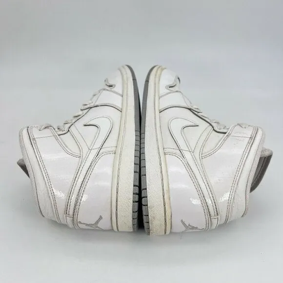 Nike Jordan 1 Phat White Wolf Grey Youth Sneaker Shoes 364772 102 Size 3 Y