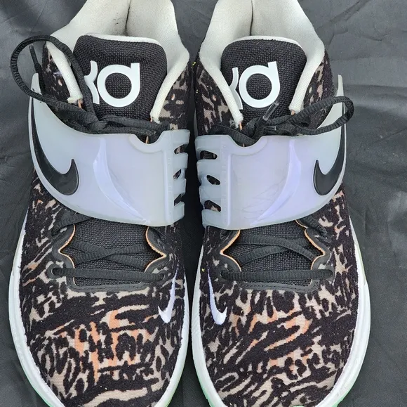 Nike KD 14 Floral Black White Copa Basketball Sneakers CW3935-001 Men's Size 11