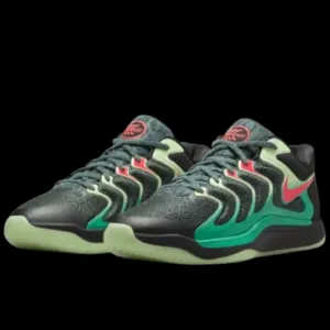 Nike KD 17 Easy Money Sniper Mens Size 9.5 Black Green Crimson