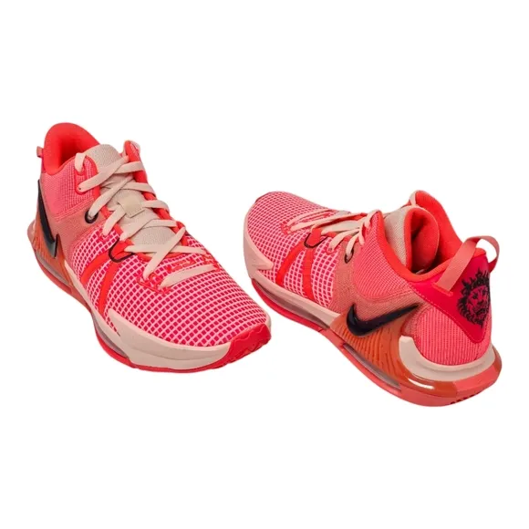 Nike Lebron Witness 7 Bright Crimson Cave Purple Men's Size 11 New DM1123-600