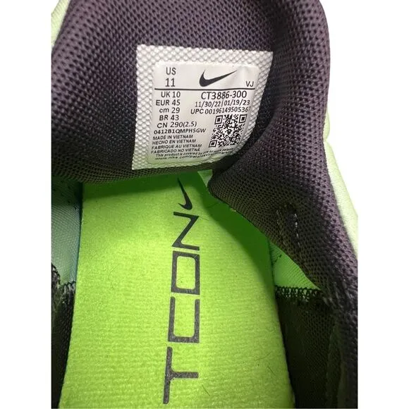 Nike Men’s 11 Free Metcon 4 Activewear Shoes Mint Foam Sneakers