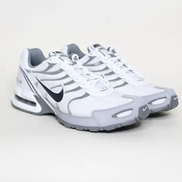 Nike Men's Air Max Torch 4 White Wolf Gray Running &amp; Training Shoes Size 8