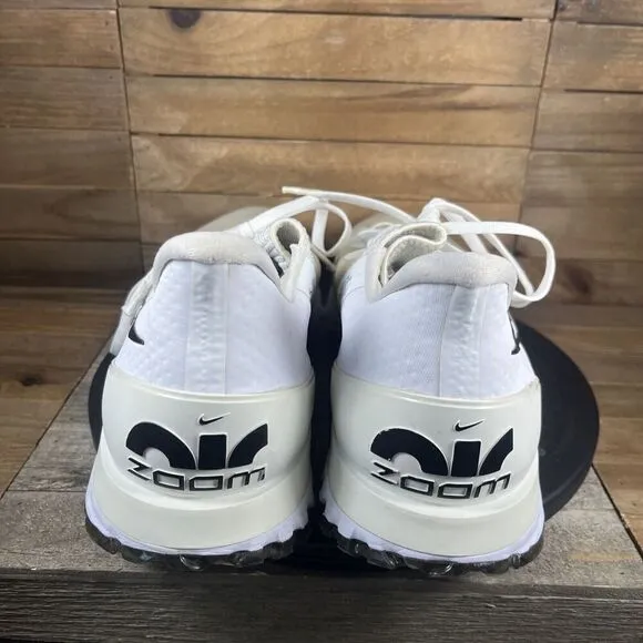 Nike Mens Size US 14 Air Zoom Infinity Tour Golf Shoes White Lace Up Sneakers