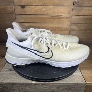Nike Mens Size US 14 Air Zoom Infinity Tour Golf Shoes White Lace Up Sneakers