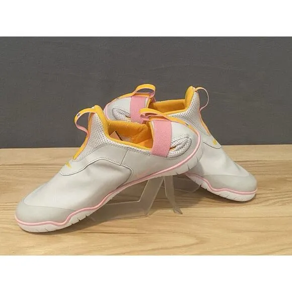 Nike Mens Zoom Pulse Vast Grey Gold Pink Nurse Shoe Sz 10.5 Medical Healthcare