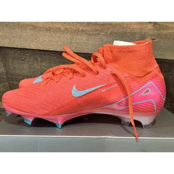 Nike Mercurial Superfly 10 Elite Ember Glow Green FQ1454-800 Men's Size M5.5 W7
